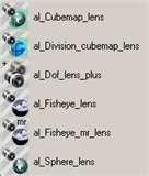 pictures of Fisheye Lens Shader