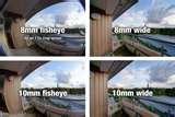 images of Fisheye Lens Sphere