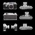 pictures of Stanley Kubrick Wide Angle Lens