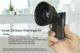images of Kodak Zi8 Wide Angle Lens Kit