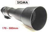 Sigma Telephoto Lens 170 500mm pictures