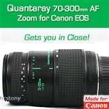 Quantaray Telephoto Lens 70 300mm For Canon images