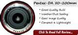 pictures of Telephoto Lenses Pentax Dslr