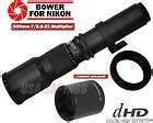 pictures of 500mm F8-0 Telephoto Lens