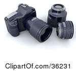images of Telephoto Lens On Digital Camera