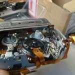 images of Panasonic Camcorder Lens Cover Stuck