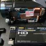 pictures of Camcorder Lens Cover Stuck