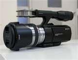 images of Sony Change Lens Camcorder