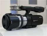 pictures of Sony Interchangeable Lens Hd Camcorder