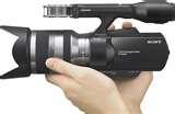 pictures of Sony Interchangeable Lens Hd Camcorder