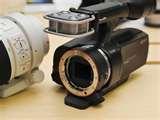 pictures of Sony Twin-lens Camcorder